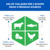 BioTrust Ageless Multi Collagen Peptides Powder  5 Types (I, II, III, V, X)  Unflavored Collagen Powder for Women & Men  Hydrolyzed Protein  Grass Fed Beef, Fish, Chicken, Eggshell Membrane view 3