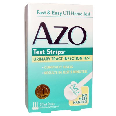 Azo Naturals Test Strips, 3 Count