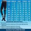 ABSOLUTE SUPPORT Made in USA - Compression Pantyhose for Men 20-30mmHg - Opaque Graduated Compression Tights for Varicose Veins Circulation, Swelling, Blood Clots, DVT - Beige, X-Large - A234BL4 view 3
