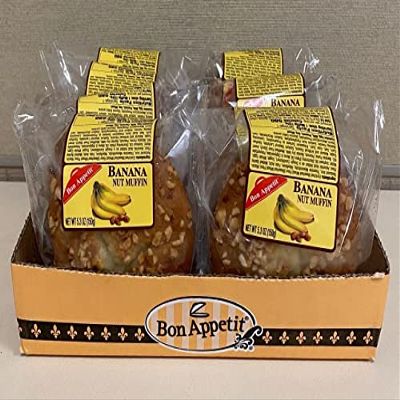 Bon Appetit Banana Nut Muffin, 5.5 Ounce (Pack of 8)