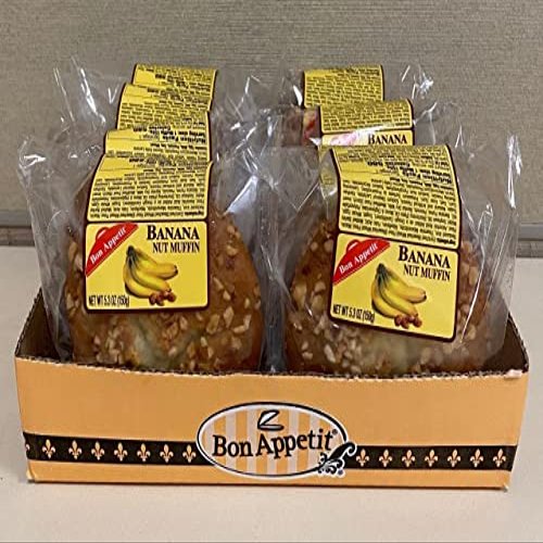 Bon Appetit Banana Nut Muffin, 5.5 Ounce (Pack of 8)