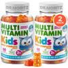 DR. MORITZ Kids Multivitamin Gummies - with Kids Vitamins A C D E B6 B12 Zinc and More - Complete Daily Support - Vegetarian and Non-GMO, 2 Pack (120 Count) view 1