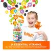 DR. MORITZ Kids Multivitamin Gummies - with Kids Vitamins A C D E B6 B12 Zinc and More - Complete Daily Support - Vegetarian and Non-GMO, 2 Pack (120 Count) view 2