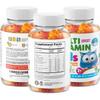 DR. MORITZ Kids Multivitamin Gummies - with Kids Vitamins A C D E B6 B12 Zinc and More - Complete Daily Support - Vegetarian and Non-GMO, 2 Pack (120 Count) view 4