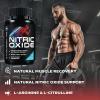 Extra Strength Nitric Oxide Booster - 3X Strength L-Arginine, Citrulline, & Beta Alanine - Premium Nitric Booster Natural Energy, Muscle & Heart Support, Bottled in USA for Men & Women - 180 Capsules view 3