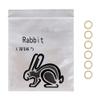 Angzhili 10 Bag Dental Orthodontic Rubber Bands,Elastic Rubber Bands,Orthodontic Supply 3.5 Oz (3/16") view 1