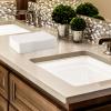 200 BloominGoods Disposable Bathroom Napkins | Single-Use Linen-Feel Guest Towels | Cloth-Like Hand Tissue Paper, White, 12" x 17", Made In USA view 2