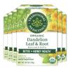 Traditional Medicinals Organic, Dandelion Leaf & Root - Dandelion Root Tea, Supports Normal Detox + Digestion - Kosher, Non-GMO, Caffeine-Free, Compostable - 96 Tea Bags (6 Packs of 16) view 1
