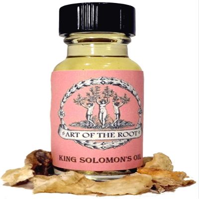 King Solomon's Oil 1/2 Oz | Hoodoo Voodoo Wicca Pagan Conjure Santeria