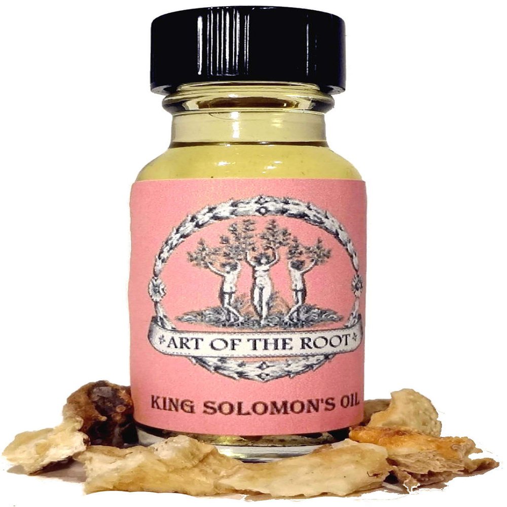 King Solomon's Oil 1/2 Oz | Hoodoo Voodoo Wicca Pagan Conjure Santeria