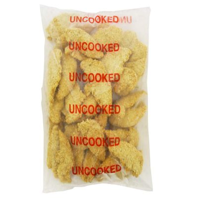 Brakebush Panko Select Sized J Crumb Chicken Tenderloin, 10 Pound -- 1 each.