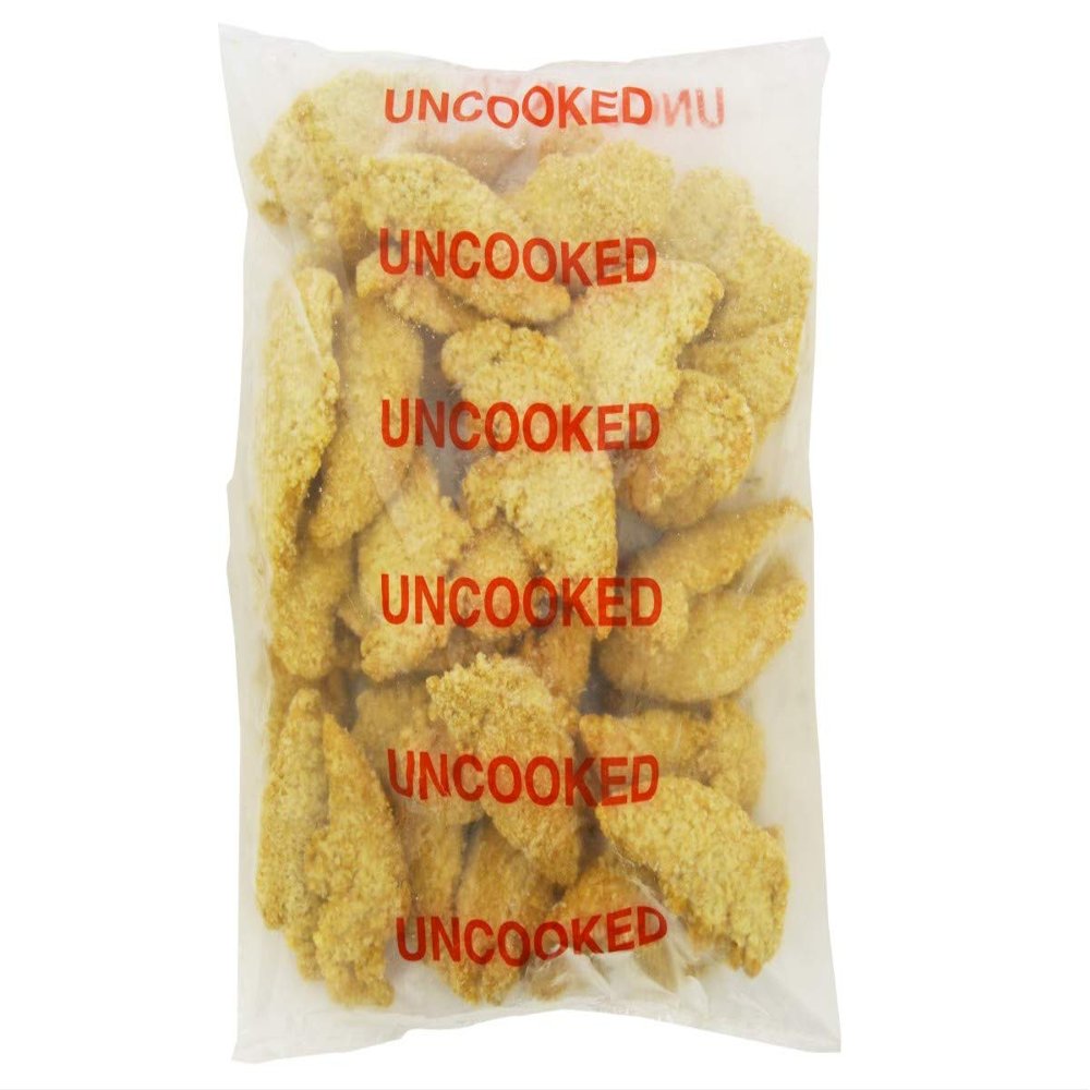 Brakebush Panko Select Sized J Crumb Chicken Tenderloin, 10 Pound -- 1 each.