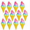 Love to Learn Inflatable Ice Cream Cones, Ice Cream Blow-ups, Party Decoration, Party Favor, 12 view 1