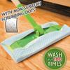 Bambooee Reusable Bamboo Sweeper Sheets with Sweeper Scrubbing Dots view 2