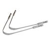 Stainless Steel Tongue Cleaner, Set of 2 for Bad Breath Treatment - Surgical Grade view 1