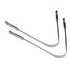 Stainless Steel Tongue Cleaner, Set of 2 for Bad Breath Treatment - Surgical Grade view 4