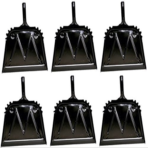 16" BLK MTL Dust Pan