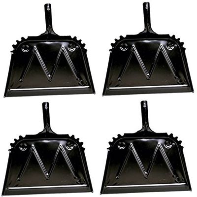 16" BLK MTL Dust Pan
