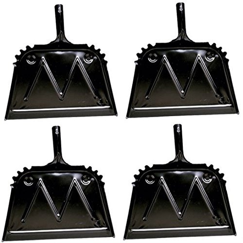 16" BLK MTL Dust Pan