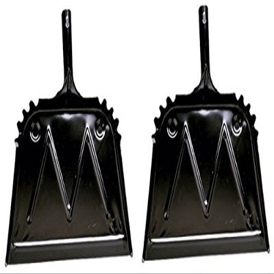 16" BLK MTL Dust Pan