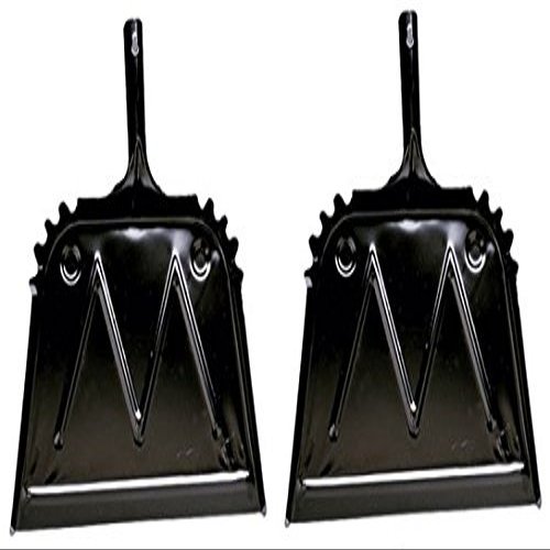 16" BLK MTL Dust Pan