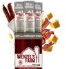 Wenzels Farm Beef with Pepperjack Sticks Snack Sticks  Flavorful, Naturally Smoked  High Protein, Low Carb  No MSG, Fillers, Binders, Artificial Colors  Gluten Free | 32 sticks (16 packs of 2) view 1