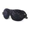 Bucky Ultralight Travel & Sleep Chevron Eye Mask, Black, One Size view 1