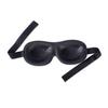 Bucky Ultralight Travel & Sleep Chevron Eye Mask, Black, One Size view 4