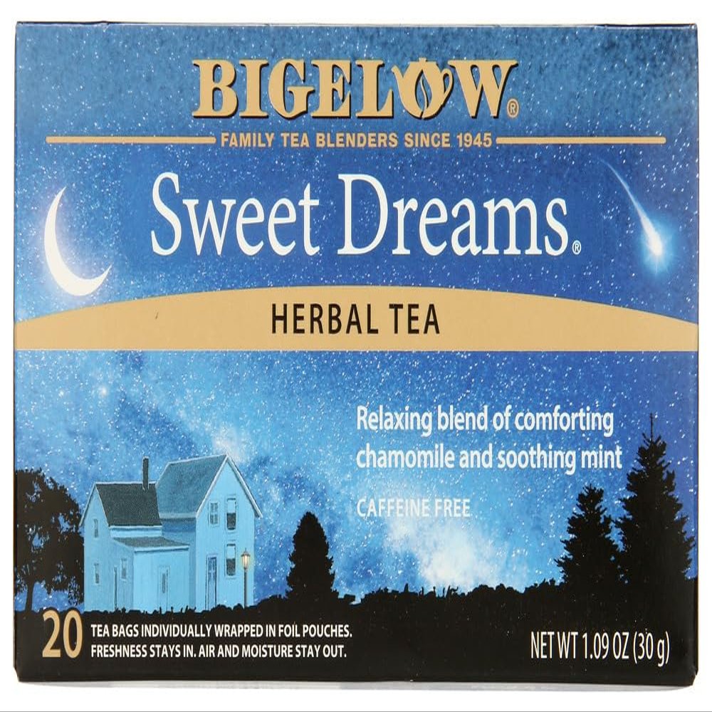Bigelow Tea Sweet Dreams 20 Bags (Pack of 4)