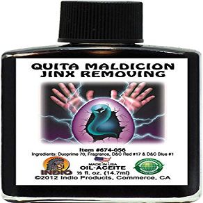 INDIO Oil- Jinx Removing QUITA MALDICION 1/2oz