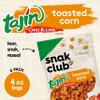 Snak Club Tajin Toasted Corn, Roasted Corn Nuggets with Chili and Lime Seasoning, Mild, Non-GMO, Gluten-Free, Kosher Snack, No Artificial Colors or Flavors, 4 oz Resealable Bags, 6 Pack view 3