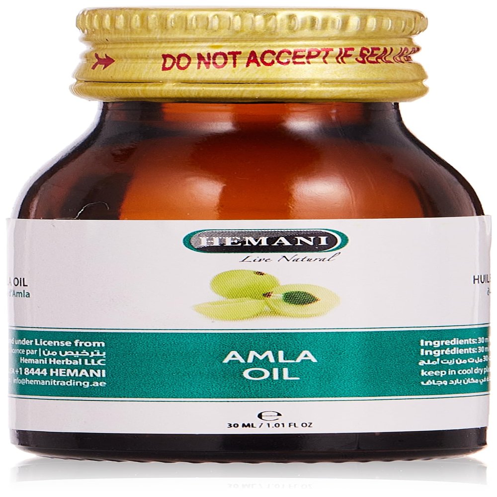Hemani Amla Gooseberry Oil (30ml) - 100% Pure & Natural, Nourishing Hair & Scalp, Promotes Healthy Hair Growth