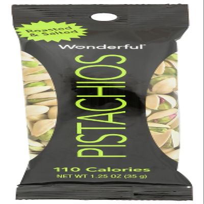 Almond Accents, Pistachios Roasted, 1.25 Ounce