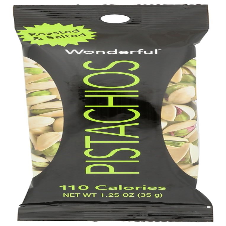 Almond Accents, Pistachios Roasted, 1.25 Ounce