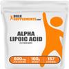 BulkSupplements.com Alpha Lipoic Acid Powder - ALA Supplement, Antioxidant Supplement - Gluten Free, 600mg per Serving, 100g (3.5 oz) (Pack of 1) view 1