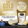 Gold Standard Organic Sulfur Crystals 2lb - 99.9% Pure MSM Crystals - High-Purity MSM Supplement Powder - Large Granular Flakes - 3rd Party Tested for Purity view 2