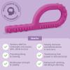 ARK Textured Grabber Sensory Chew Combo, Sensory Toys for Kids and Adults, Chewy Fidget for Autism, ADHD, SPD, Anxiety, Medical-Grade Oral Motor Therapy Tools, Standard/XT, Magenta/Lime Green view 3