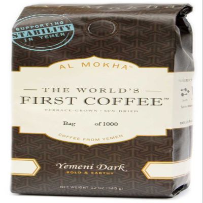 Al Mokha: The World's First Coffee. Yemen Dark Roast (ground)