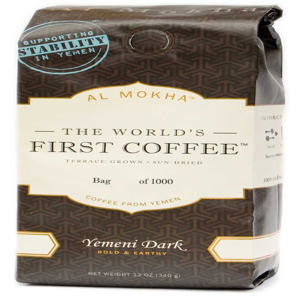 Al Mokha: The World's First Coffee. Yemen Dark Roast (ground)