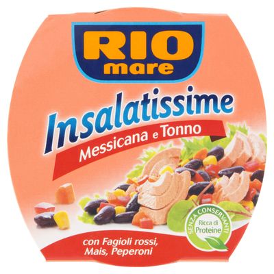 Rio Mare Insalatissime Mexican Tuna Salad Ready To Eat - 3 Cans - 5.64 Ounce Each