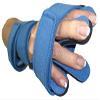 AliMed Comfyprene Hand/Wrist Separate Finger Orthosis Adult (Right, Light Blue) view 2