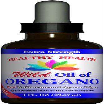 Healthy Health Oregano Oil - Wild Mediterranean - ECO Certified Organic Extra Strength 83% Carvacrol, Liquid, Immune Support, Vegan, Aceite de Oregano, Non GMO 1 fl. OZ
