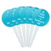 Set of 6 Cupcake Picks Toppers Decoration Om Aum Namaste Yoga - Namaste On Yoga - Keep Calm and view 1