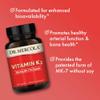 Dr. Mercola Vitamin K2-180 mcg Vitamin K2 as MK-7 - Supports Healthy Arterial Function & Heart Health - Non-GMO, Gluten-Free & Dairy-Free - 90 Capsules (90 Servings) view 4
