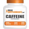 BulkSupplements.com Caffeine Capsules - Caffeine Supplements, Caffeine Pills 200mg - Caffeine Capsule, Stay Awake Caffeine Pills - 1 Capsule per Servings, 300-Day Supply, 300 Capsules view 1