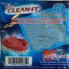 Clean It Denture Wipes Pack of 16 - 160 Total Wipes view 2