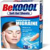 Be Koool Cooling Relief For Migraine Soft Gel Sheets 4 Each (Pack of 12) view 1