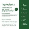 SmartMouth Premium Zinc Ion Toothpaste - Whitening - with Fluoride - Refreshing, Anti-Cavity Toothpaste for Adults - Strengthens Enamel - Mild Mint Flavor, 6 oz (2 Pack) view 3