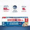 Bumble Bee Solid White Albacore Tuna in Water, 3 oz Can (Pack of 3) - Wild Caught Tuna - 16g Protein per Serving, High in Omega-3s - Non-GMO Project Verified, Gluten Free, Kosher view 3