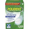 Polident Overnight Whitening, Antibacterial Denture Cleanser, Triple Mint Freshness 120 ea (Pack of 5) view 1
